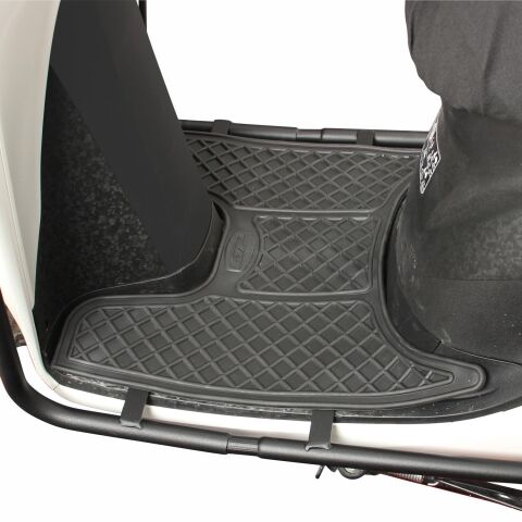 GP Kompozit Honda Dio 2021-2025 Uyumlu Kauçuk Paspas Siyah