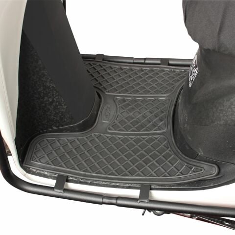 GP Kompozit Honda Dio 2021-2025 Uyumlu Kauçuk Paspas Siyah