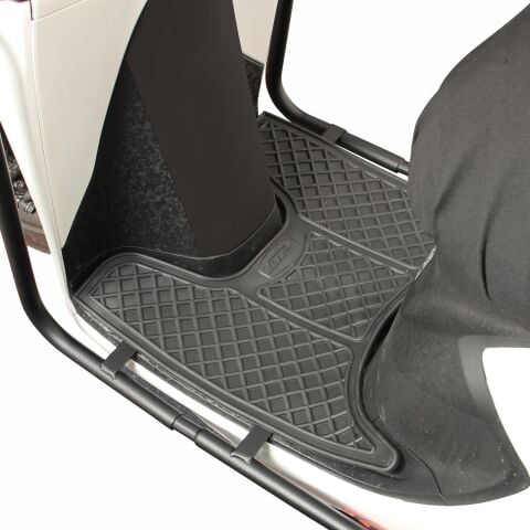 GP Kompozit Honda Dio 2021-2025 Uyumlu Kauçuk Paspas Siyah