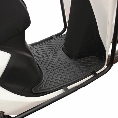 GP Kompozit Honda Dio 2021-2025 Uyumlu Kauçuk Paspas Siyah