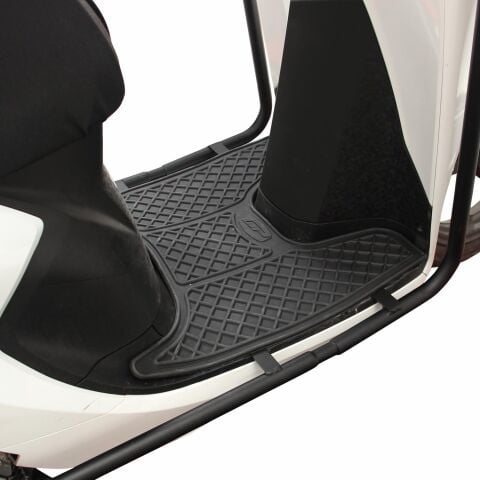 GP Kompozit Honda Dio 2021-2025 Uyumlu Kauçuk Paspas Siyah