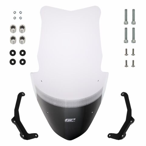 GP Kompozit Kymco KRV 200 2023 Uyumlu Ön Cam Şeffaf