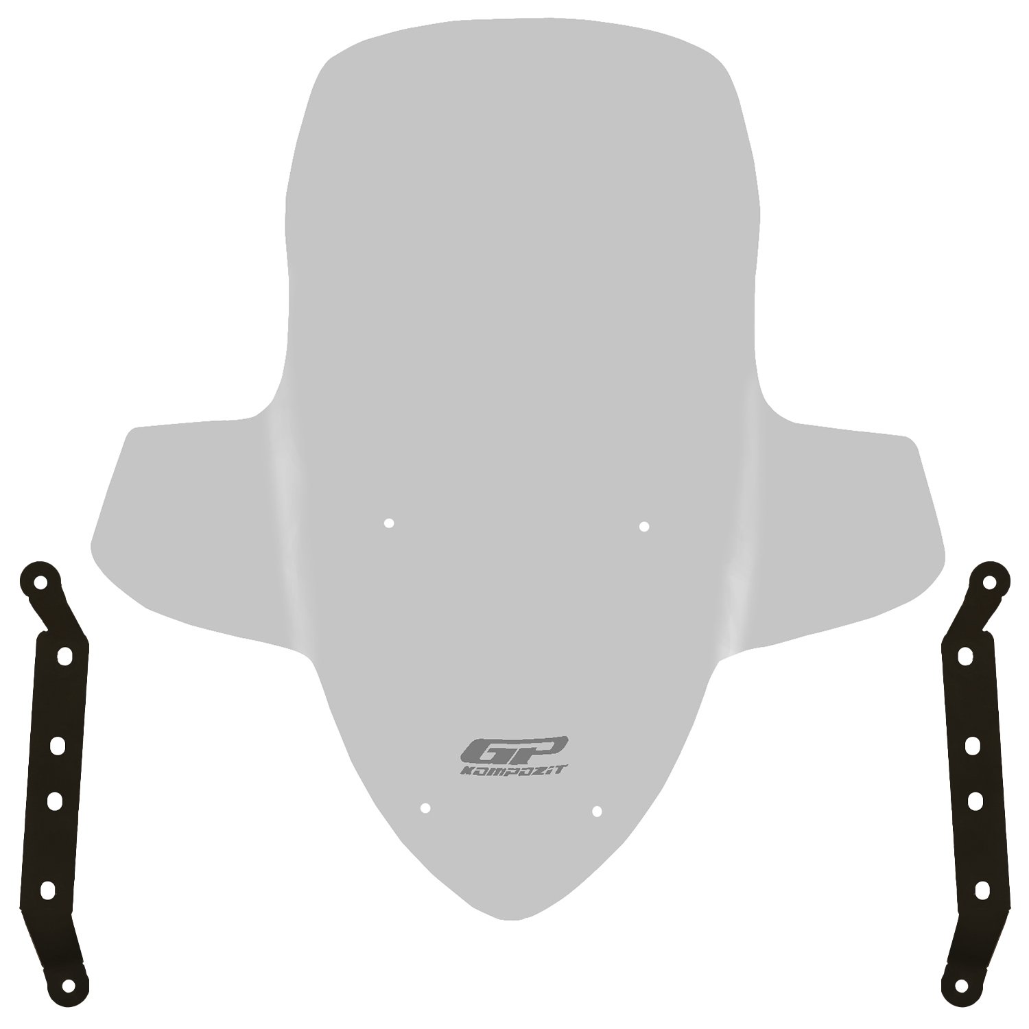 GP Kompozit SYM Joyride 300 2023-2024 Uyumlu Elcikli Ön Cam Füme