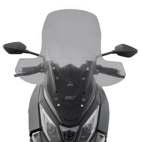 GP Kompozit SYM Joyride 300 2023-2024 Uyumlu Elcikli Ön Cam Füme