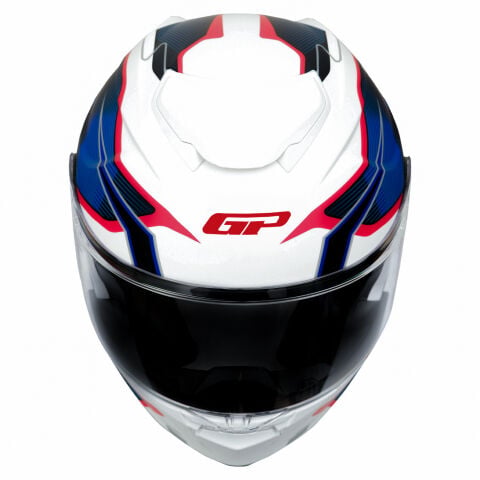 GP Kompozit MKS007-EWBR Güneş Vizörlü Şeffaf Çene Açılır Motosiklet Kaskı