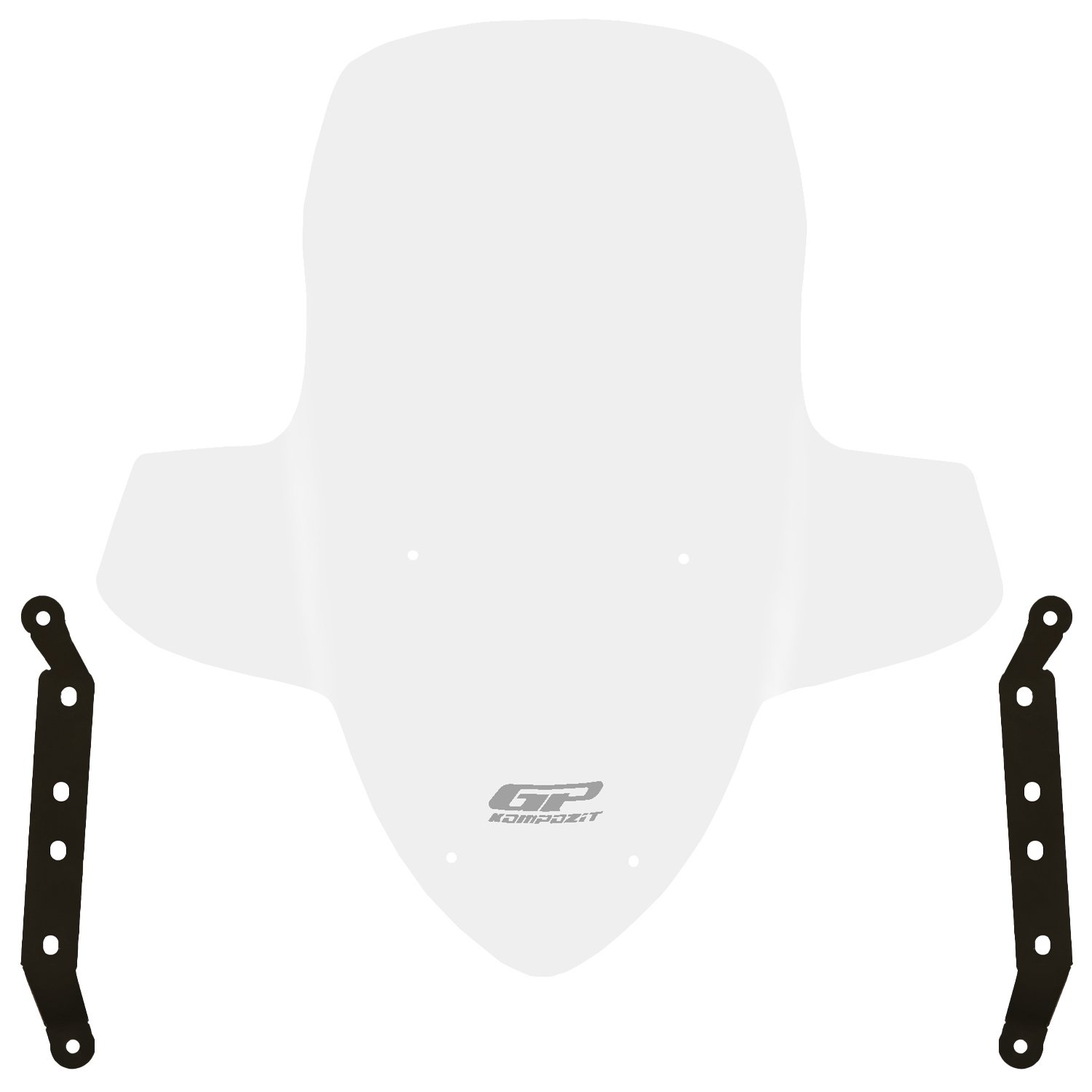 GP Kompozit SYM Joyride 300 2023-2024 Uyumlu Elcikli Ön Cam Şeffaf