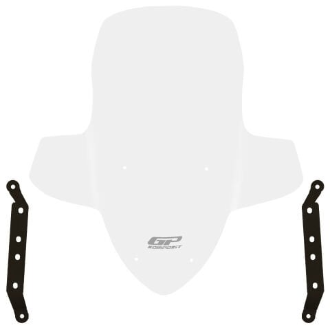 GP Kompozit SYM Joyride 300 2023-2024 Uyumlu Elcikli Ön Cam Şeffaf