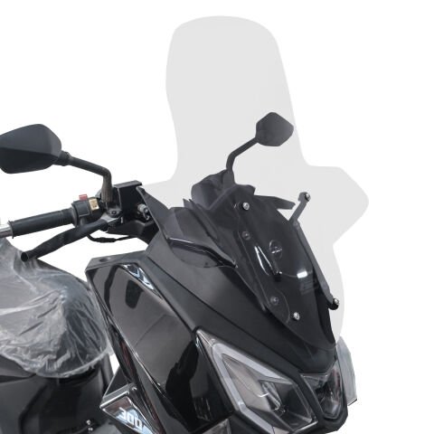 GP Kompozit SYM Joyride 300 2023-2024 Uyumlu Elcikli Ön Cam Şeffaf