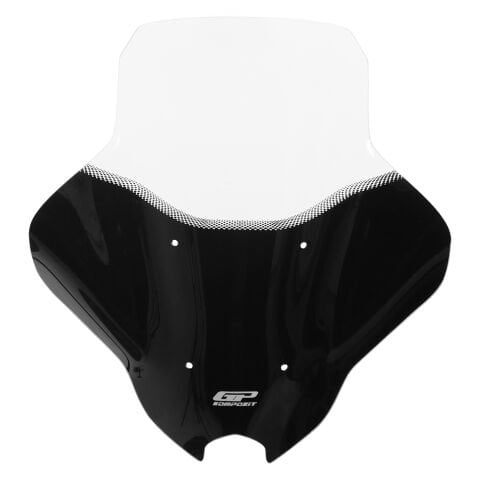 GP Kompozit Yamaha NMAX 125 / 155 2025 Uyumlu Baskılı Ön Cam Şeffaf