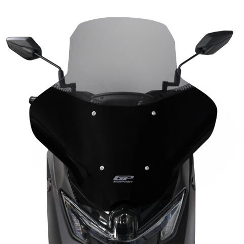 GP Kompozit Yamaha NMAX 125 / 155 2025-2026 Uyumlu Baskılı Ön Cam Füme
