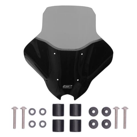 GP Kompozit Yamaha NMAX 125 / 155 2025 Uyumlu Baskılı Ön Cam Füme