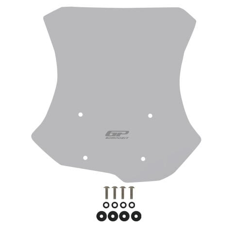 GP Kompozit BMW F 750 GS 2018-2024 Uyumlu Ön Tur Camı Füme