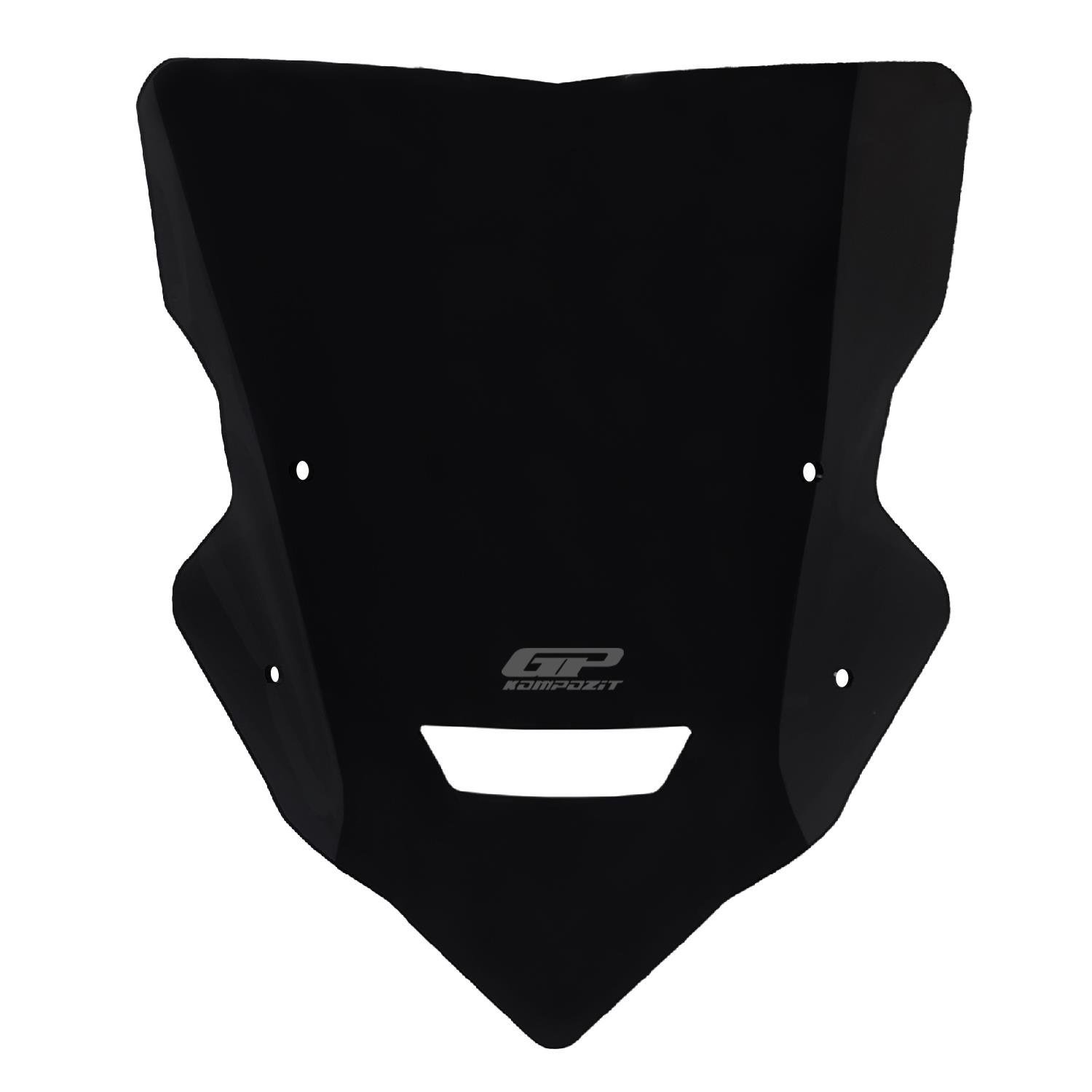 GP Kompozit Yamaha MT-25 2020-2024 Uyumlu Ön Cam Siyah