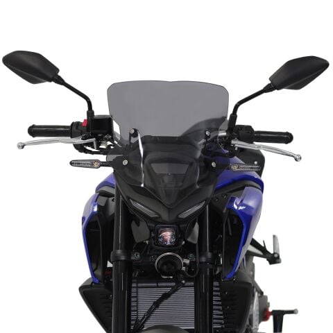 GP Kompozit Yamaha MT-25 2020-2026 Uyumlu Ön Cam Siyah