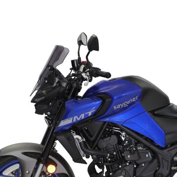 GP Kompozit Yamaha MT-25 2020-2024 Uyumlu Ön Cam Siyah