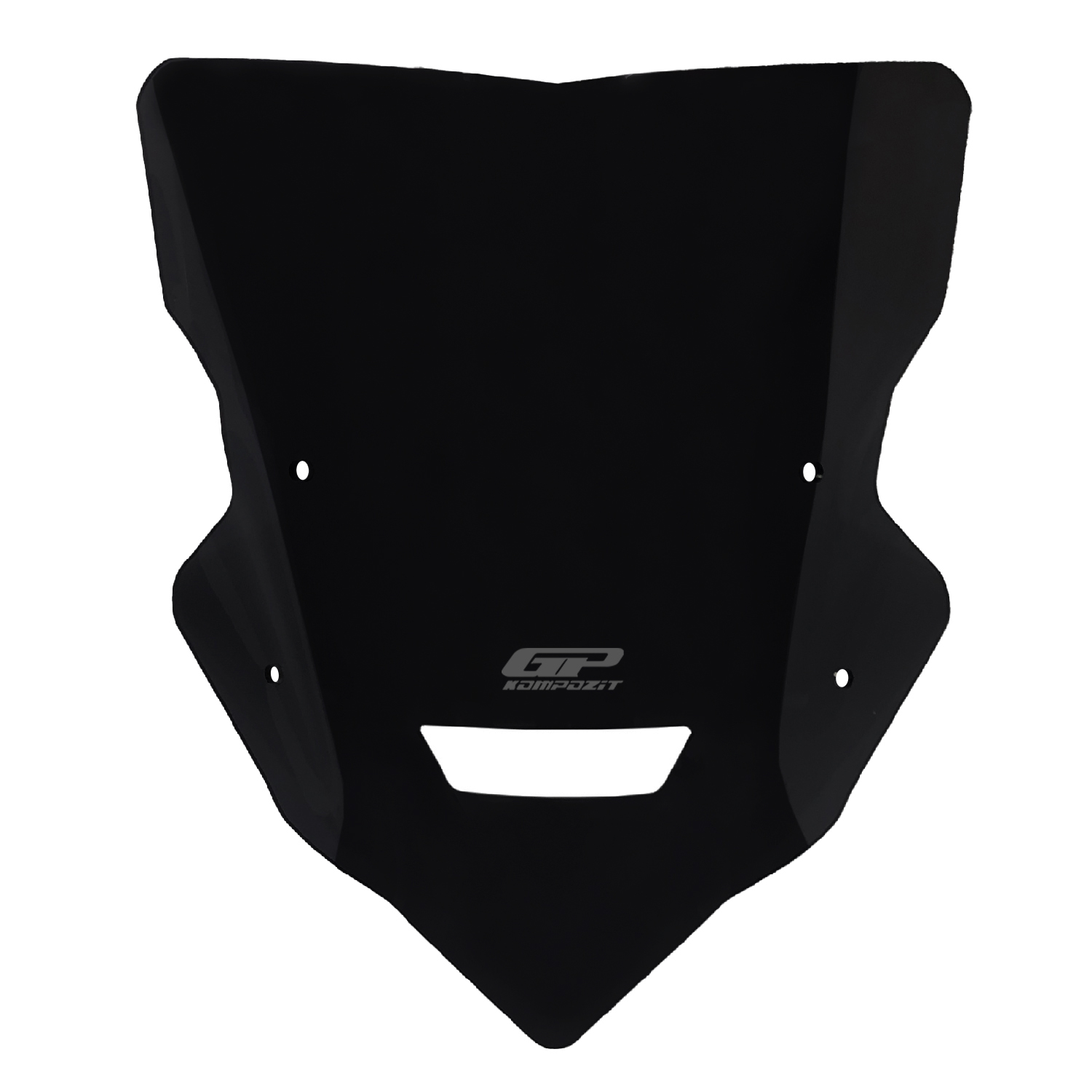 GP Kompozit Yamaha MT-25 2020-2026 Uyumlu Ön Cam Siyah