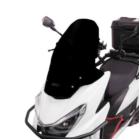 GP Kompozit RKS Newlight 125 Pro 2022-2024 Uyumlu Ön Cam Siyah