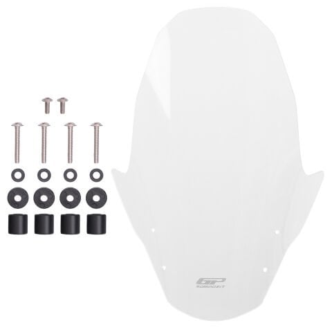 GP Kompozit RKS Newlight 125 Pro 2022-2024 Uyumlu Ön Cam Şeffaf