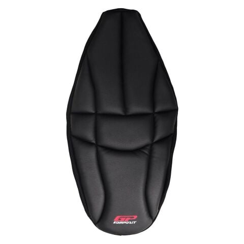 GP Kompozit SYM Joyride 300 2023-2025 Uyumlu Fileli Motosiklet Konfor Sele Kılıfı Siyah