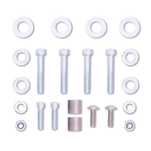 GP Kompozit KTM 250 / 390 Adventure 2020-2024 Uyumlu Yan Çanta Demiri Siyah