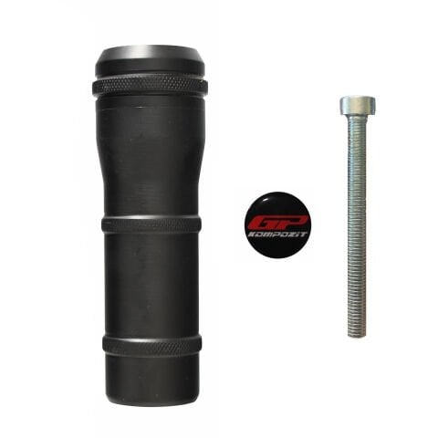 GP Kompozit SYM NH T 200 2024 Uyumlu Egzoz Koruma Takozu Siyah