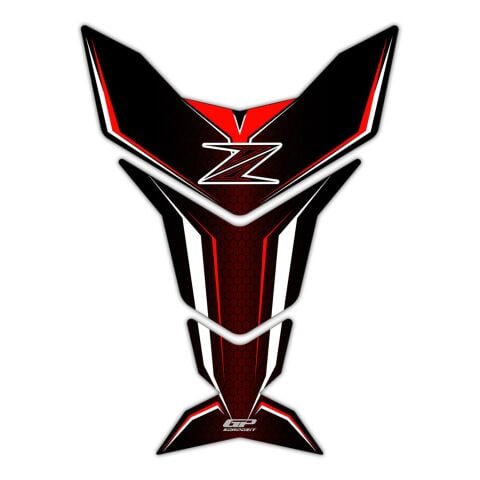 GP Kompozit Kawasaki Z Serisi 2007-2024 Uyumlu Tank Pad Bordo
