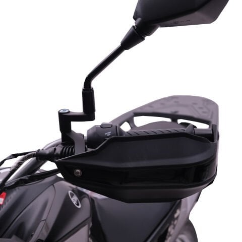 GP Kompozit SYM NH T 200 2024 Uyumlu Plastik Elcik Koruma Siyah