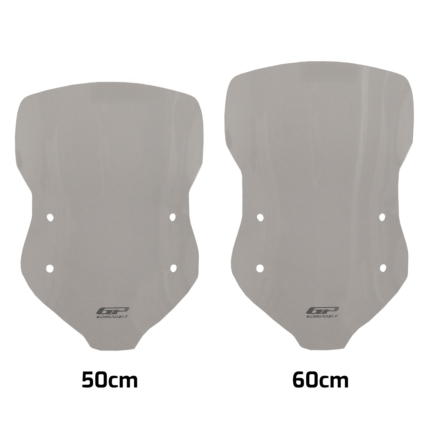 GP Kompozit Kymco DTX 250 / 360 2021-2024 Uyumlu Ön Cam Füme