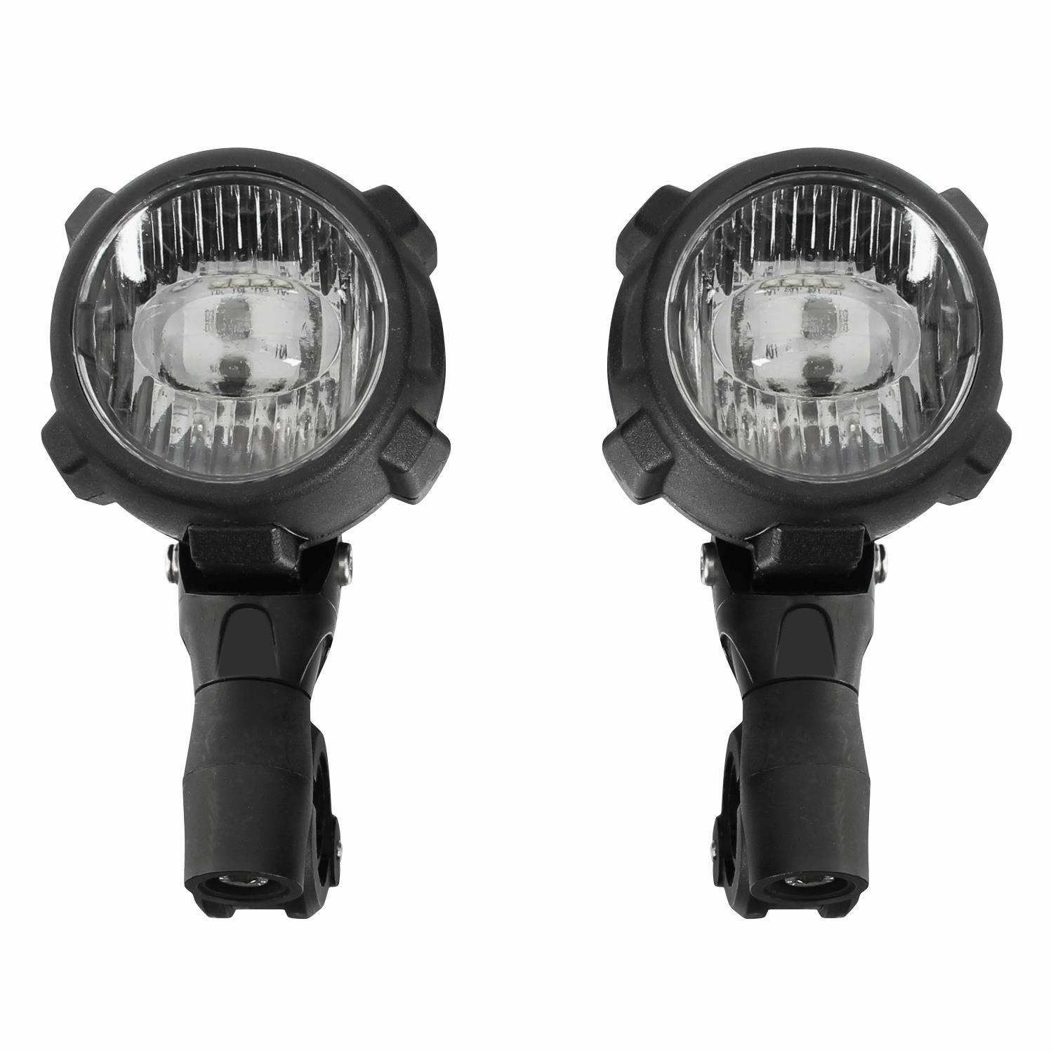 GP Kompozit Medium Universal Motosiklet Sis Farı Seti Siyah