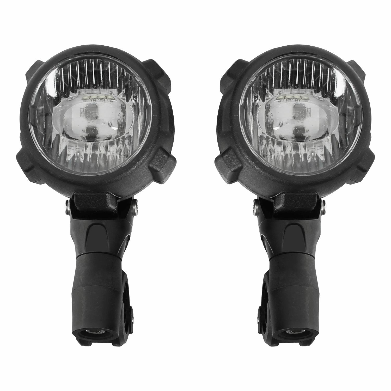 GP Kompozit Large Universal Motosiklet Sis Farı Seti Siyah