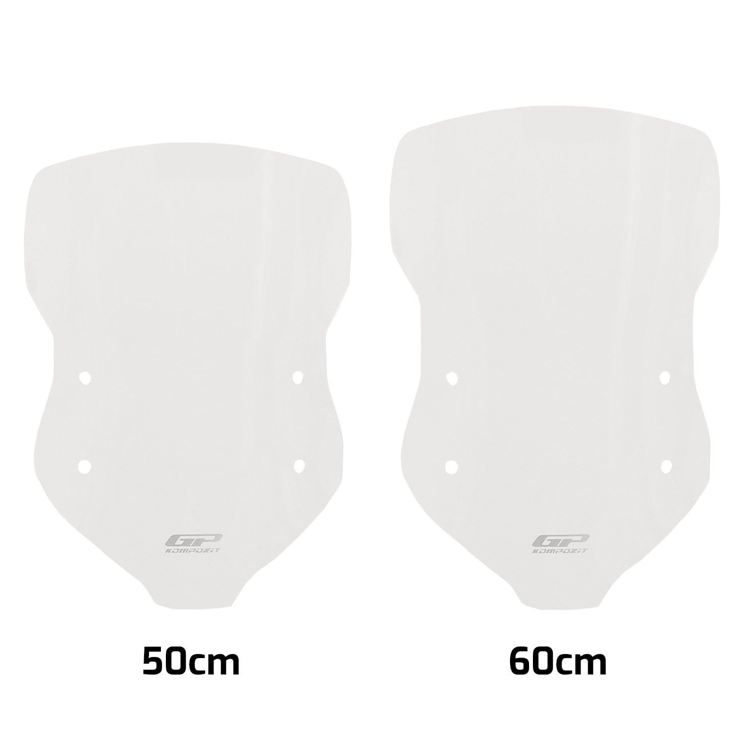 GP Kompozit Kymco DTX 250 / 360 2021-2024 Uyumlu Ön Cam Şeffaf