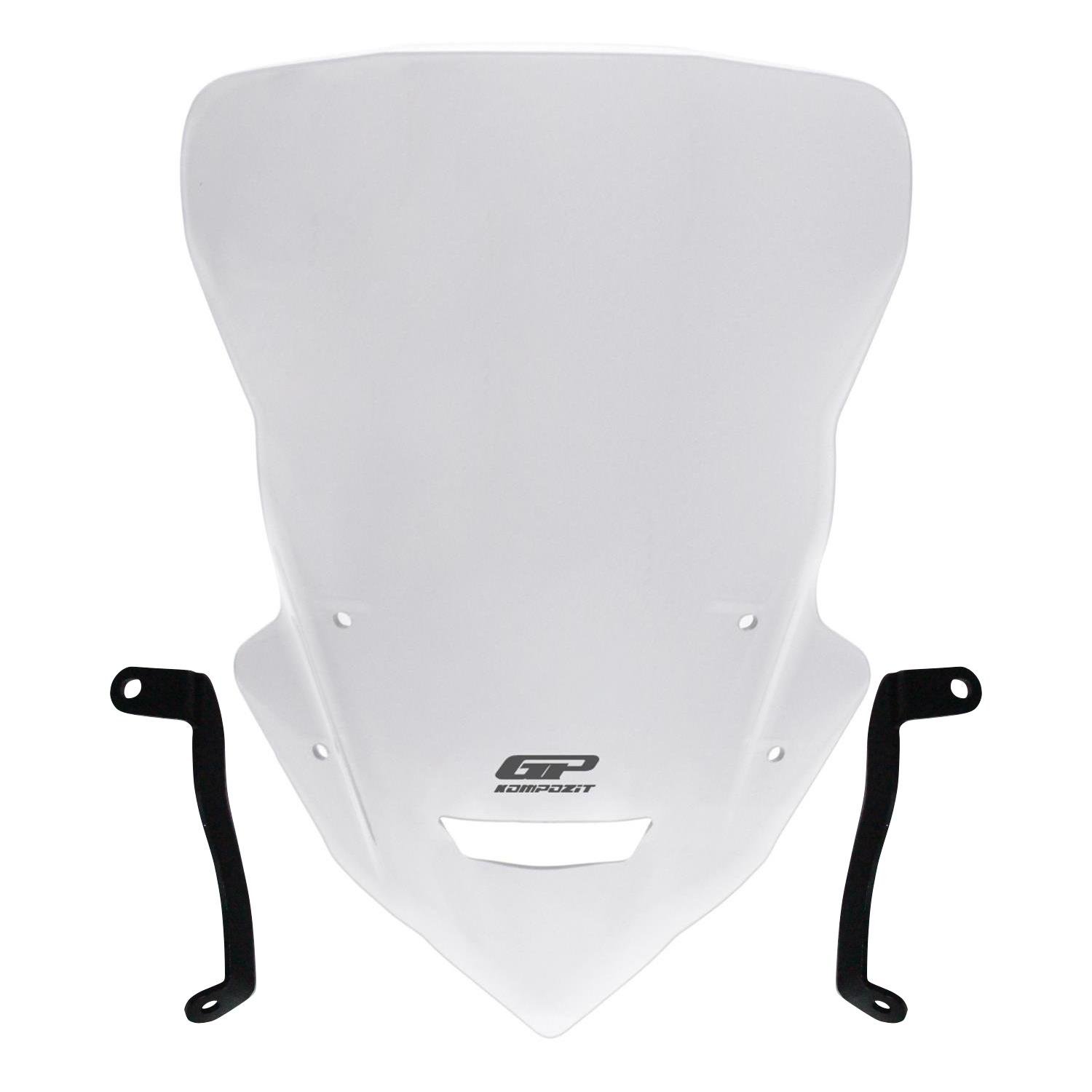 GP Kompozit Yamaha MT-25 2020-2024 Uyumlu Tur Camı Şeffaf