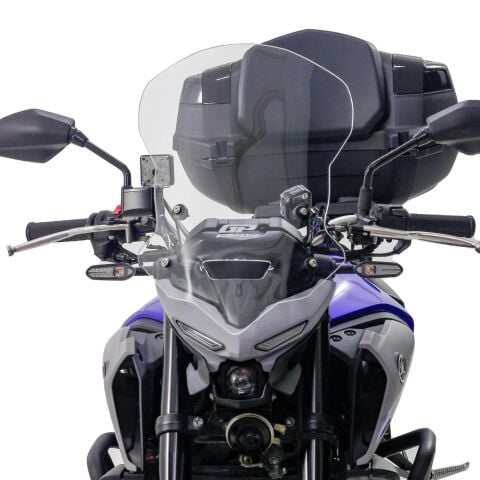 GP Kompozit Yamaha MT-25 2020-2025 Uyumlu Tur Camı Şeffaf