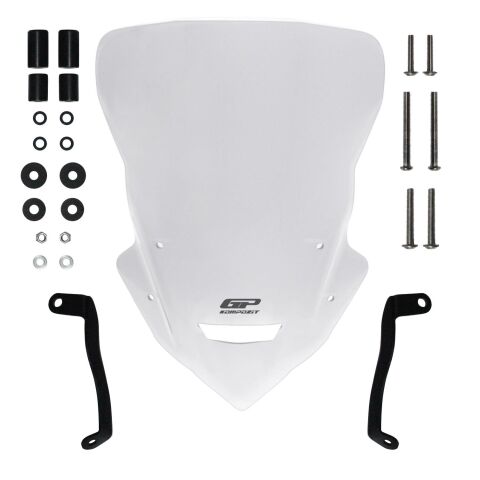 GP Kompozit Yamaha MT-25 2020-2026 Uyumlu Tur Camı Şeffaf