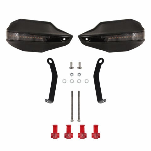 GP Kompozit CF Moto 250 NK 2023-2026 Led Sinyalli Elcik Koruma Siyah