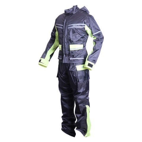 GP Kompozit YGM02 Motosiklet Alt Üst Takım Yağmurluk Siyah