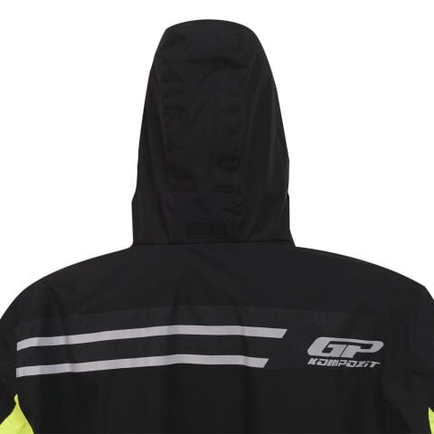 GP Kompozit YGM02 Motosiklet Alt Üst Takım Yağmurluk Siyah