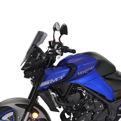 GP Kompozit Yamaha MT-25 2020-2026 Uyumlu Ön Cam Şeffaf