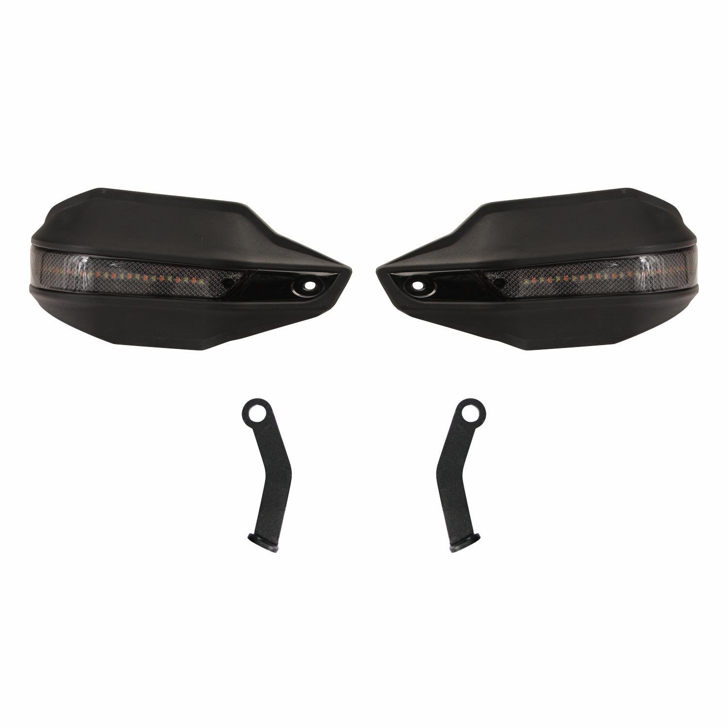 GP Kompozit CF Moto 700 CL-X 2022-2026 Uyumlu Led Sinyalli Elcik Koruma SiyaH