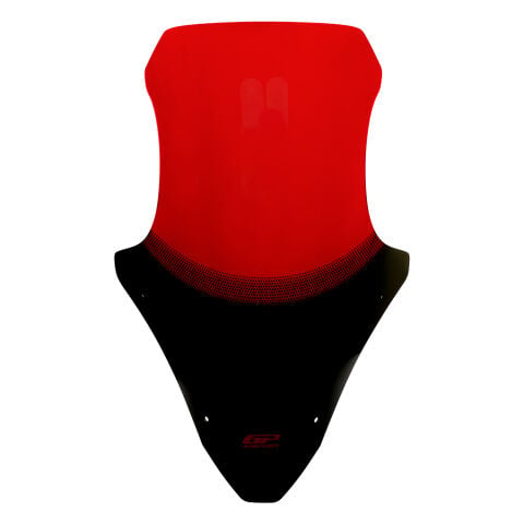 GP Kompozit Honda PCX 125 / 150 2021-2024 Uyumlu Baskılı Ön Cam Kırmızı
