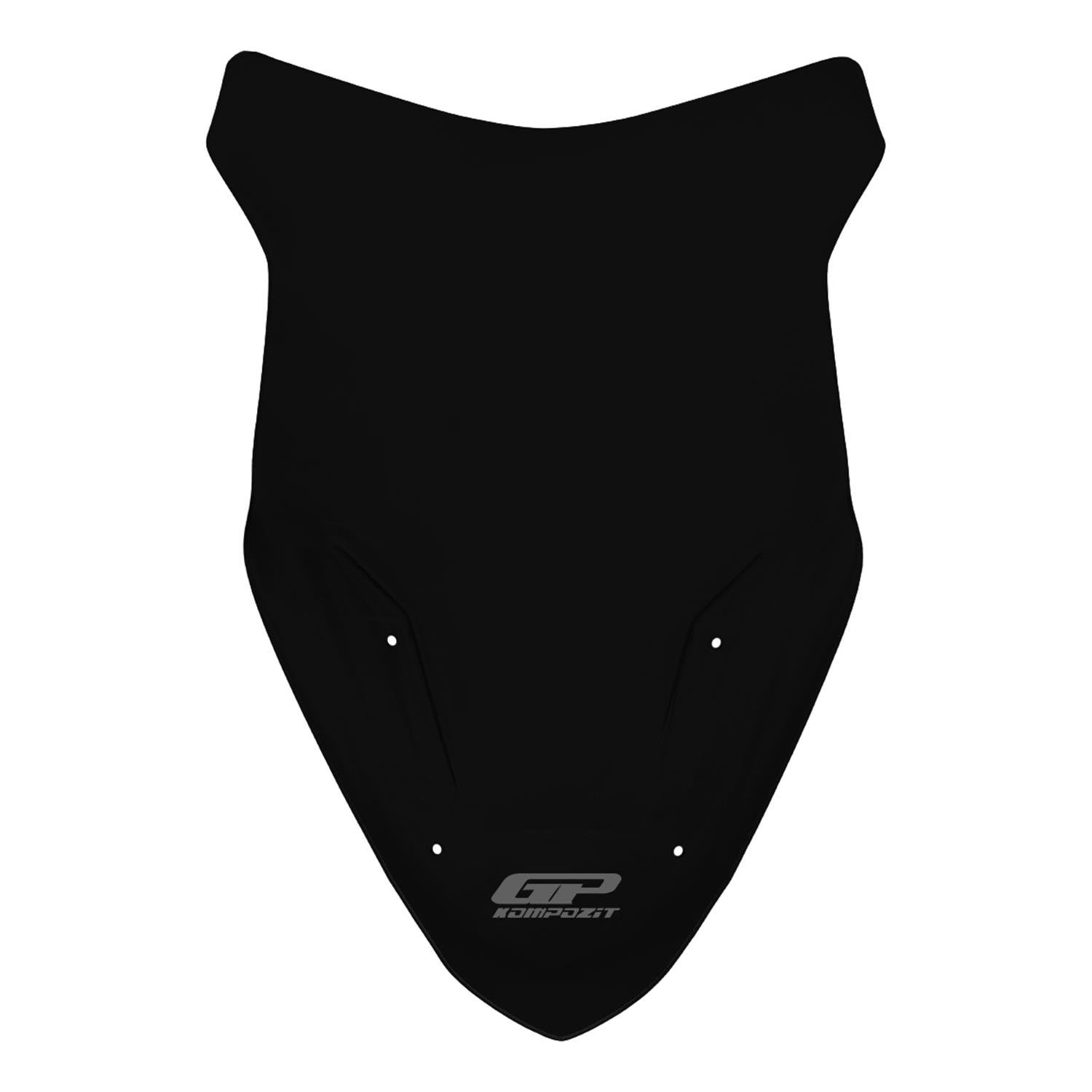 GP Kompozit Yamaha NMAX 125 / 155 2015-2020 Uyumlu Spor Ön Cam Siyah