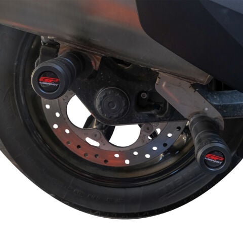 GP Kompozit BMW C 400 GT 2025-2026 Uyumlu Egzoz Koruma Takozu Siyah