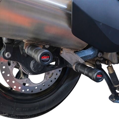 GP Kompozit BMW C 400 GT 2025-2026 Uyumlu Egzoz Koruma Takozu Siyah