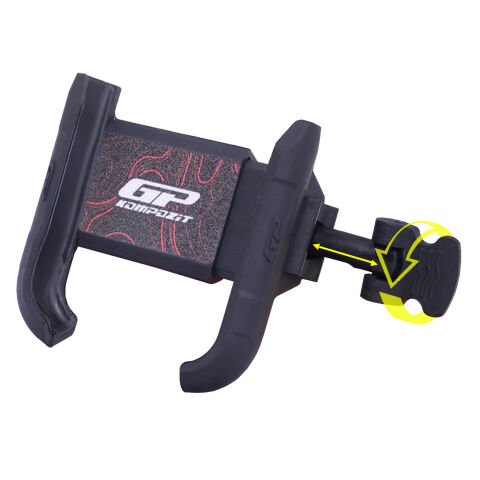 GP Kompozit TTR05 Universal Telefon Tutucu Siyah - Kırmızı