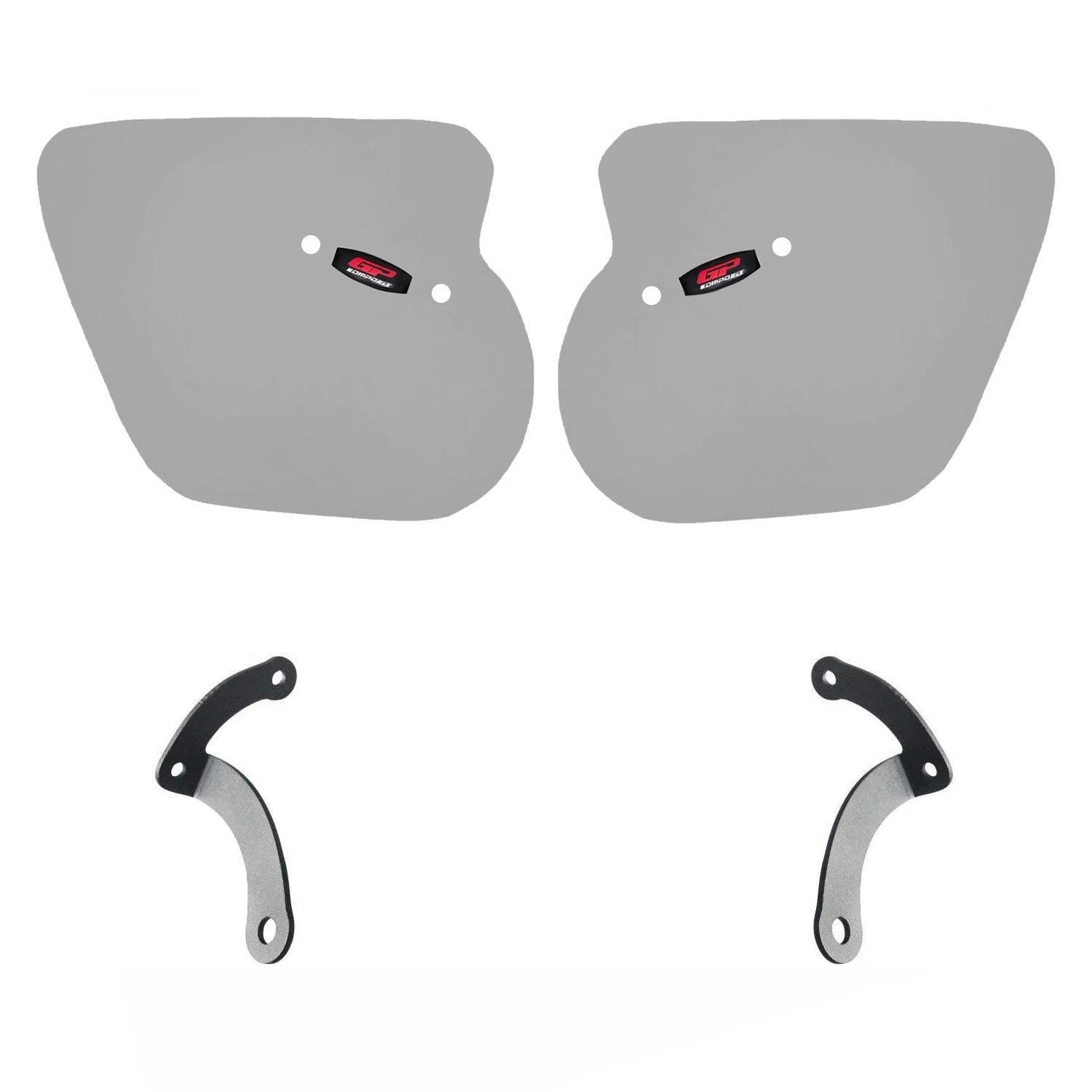 GP Kompozit Yamaha NMAX 125 / 155 2023-2024 Uyumlu Elcik Koruma Füme