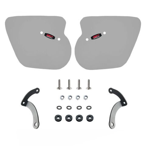 GP Kompozit Yamaha NMAX 125 / 155 2023-2024 Uyumlu Elcik Koruma Füme