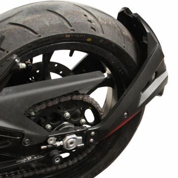 GP Kompozit KTM Duke 250 / 390 2011-2024 Uyumlu Arka Çamur Sıyırıcı Siyah