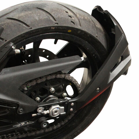GP Kompozit KTM Duke 250 / 390 2011-2026 Uyumlu Arka Çamur Sıyırıcı Siyah