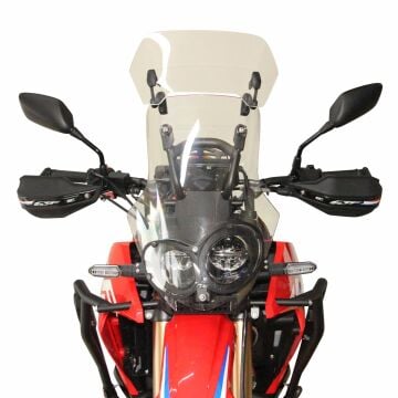 GP Kompozit Honda CRF250 Rally 2023-2024 Uyumlu Plastik Elcik Koruma Siyah