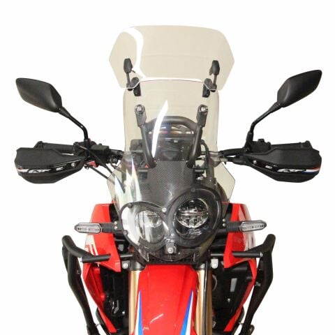 GP Kompozit Honda CRF250 Rally 2023-2025 Uyumlu Plastik Elcik Koruma Siyah